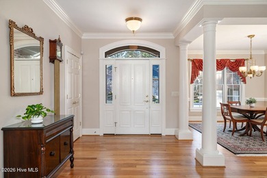 Custom-crafted and impeccably maintained, this stunning golf on River Landing Golf Course in North Carolina - for sale on GolfHomes.com, golf home, golf lot