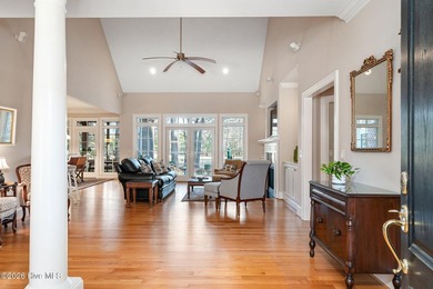 Custom-crafted and impeccably maintained, this stunning golf on River Landing Golf Course in North Carolina - for sale on GolfHomes.com, golf home, golf lot