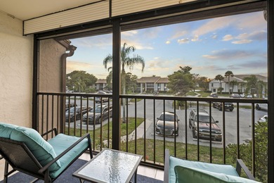 Move-in ready 3-bedroom, 2-bath second-floor condo in the gated on Monarch Country Club in Florida - for sale on GolfHomes.com, golf home, golf lot