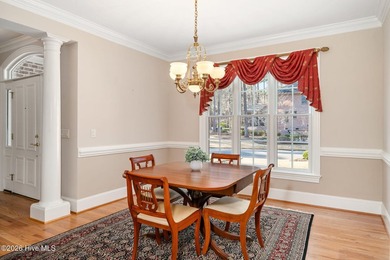 Custom-crafted and impeccably maintained, this stunning golf on River Landing Golf Course in North Carolina - for sale on GolfHomes.com, golf home, golf lot