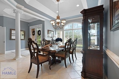 Welcome to this exquisite 4,400 sq ft custom stucco residence on Pine Forest Country Club in Georgia - for sale on GolfHomes.com, golf home, golf lot