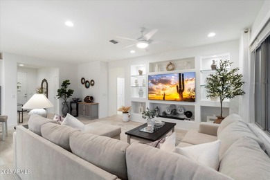 Furnished Hideaway Floor Plan | Golf Cart Included | Private on Copper Canyon Golf Club in Arizona - for sale on GolfHomes.com, golf home, golf lot