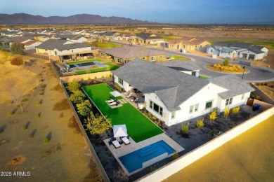 This stunning, newly completed 4-bedroom, 4.5-bath estate home on Sterling Grove Golf & Country Club in Arizona - for sale on GolfHomes.com, golf home, golf lot