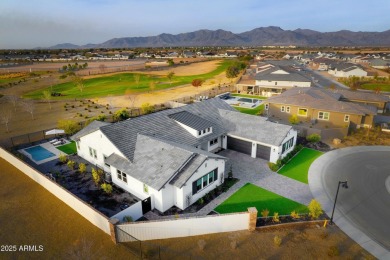 This stunning, newly completed 4-bedroom, 4.5-bath estate home on Sterling Grove Golf & Country Club in Arizona - for sale on GolfHomes.com, golf home, golf lot