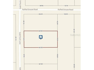COME BUILD YOUR DREAM HOME! Vacant lot on almost 1/2 acre in the on Dunes Golf Club in Florida - for sale on GolfHomes.com, golf home, golf lot