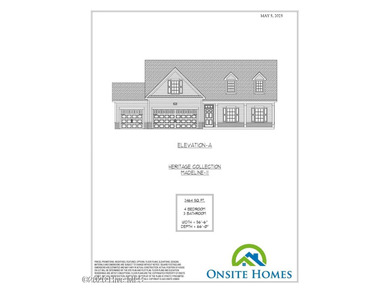 The Madeline II by Onsite Homes is located on a quiet cul-de-sac on Pinehurst Golf Course No. 8 in North Carolina - for sale on GolfHomes.com, golf home, golf lot