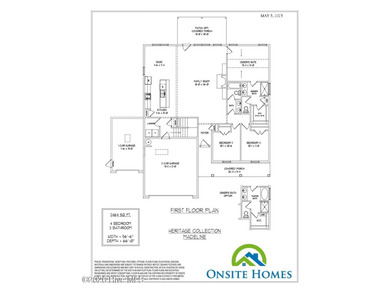 The Madeline II by Onsite Homes is located on a quiet cul-de-sac on Pinehurst Golf Course No. 8 in North Carolina - for sale on GolfHomes.com, golf home, golf lot