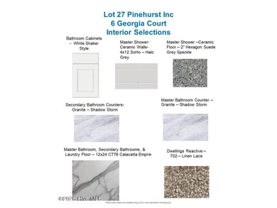 The Madeline II by Onsite Homes is located on a quiet cul-de-sac on Pinehurst Golf Course No. 8 in North Carolina - for sale on GolfHomes.com, golf home, golf lot