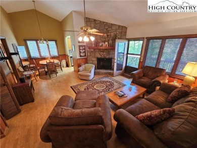 Welcome to this 3-bedroom, 3-bath mountain home with bonus room on Beech Mountain Club in North Carolina - for sale on GolfHomes.com, golf home, golf lot