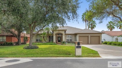 Absolutely gorgeous home with an amazing view to the resaca from on Rancho Viejo Resort and Country Club in Texas - for sale on GolfHomes.com, golf home, golf lot