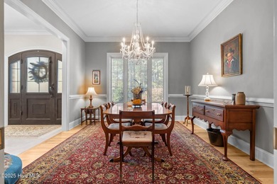 Stately and elegant, this home was built by the highly regarded on Pinewild Country Club of Pinehurst in North Carolina - for sale on GolfHomes.com, golf home, golf lot