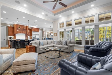 Stately and elegant, this home was built by the highly regarded on Pinewild Country Club of Pinehurst in North Carolina - for sale on GolfHomes.com, golf home, golf lot