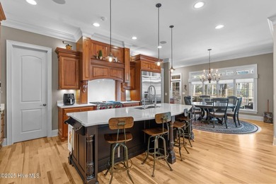 Stately and elegant, this home was built by the highly regarded on Pinewild Country Club of Pinehurst in North Carolina - for sale on GolfHomes.com, golf home, golf lot