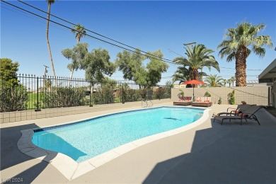 BEAUTIFUL 1 STORY HOUSE WITH POOL * ON THE GOLF COURSE*  NO HOA on Las Vegas National Golf Club in Nevada - for sale on GolfHomes.com, golf home, golf lot