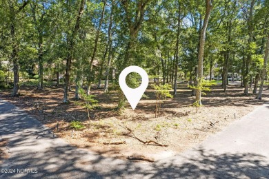 Perfect location to build your coastal home.  Level lot with on Oyster Bay Golf Links in North Carolina - for sale on GolfHomes.com, golf home, golf lot