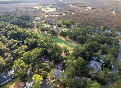 Stunning new construction home in the desirable Hampton on The King and Prince Golf Course, Home of the Hampton Club in Georgia - for sale on GolfHomes.com, golf home, golf lot