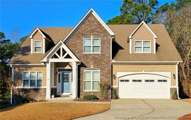 Welcome to this stunning two-story home located in the gated on Carolina Lakes Country Club in North Carolina - for sale on GolfHomes.com, golf home, golf lot