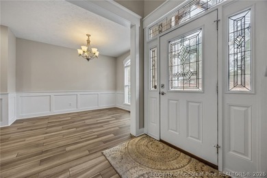 Welcome to this stunning two-story home located in the gated on Carolina Lakes Country Club in North Carolina - for sale on GolfHomes.com, golf home, golf lot