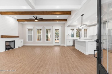 Beautiful black and white farmhouse home located across from the on  in North Carolina - for sale on GolfHomes.com, golf home, golf lot