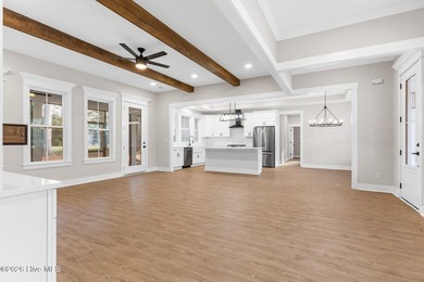 Beautiful black and white farmhouse home located across from the on  in North Carolina - for sale on GolfHomes.com, golf home, golf lot