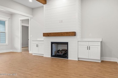 Beautiful black and white farmhouse home located across from the on  in North Carolina - for sale on GolfHomes.com, golf home, golf lot