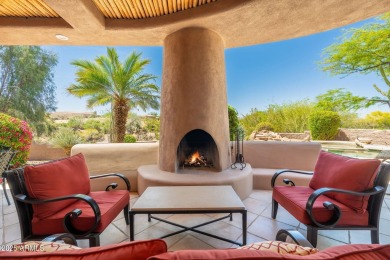 Experience desert living in this stunning 4-bedroom home located on Troon North Golf Club  in Arizona - for sale on GolfHomes.com, golf home, golf lot