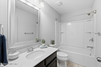 Step into a beautifully refreshed townhome in Segovia, where on Slammer and Squire Golf Course in Florida - for sale on GolfHomes.com, golf home, golf lot