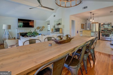 Scenic shores and stylish living in Turtle Cove on Turtle Cove Golf Course in Georgia - for sale on GolfHomes.com, golf home, golf lot