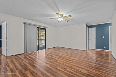 Welcome home to this beautifully updated single-level residence on Woodlake Country Club in North Carolina - for sale on GolfHomes.com, golf home, golf lot