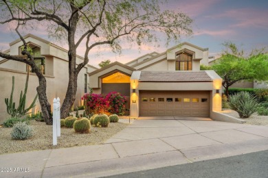 A rare opportunity to own a home with stunning views of Pinnacle on Troon Country Club in Arizona - for sale on GolfHomes.com, golf home, golf lot