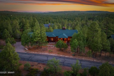 Beautiful corner lot cabin in Show Low's Torreon Golf community on Torreon Golf Club in Arizona - for sale on GolfHomes.com, golf home, golf lot