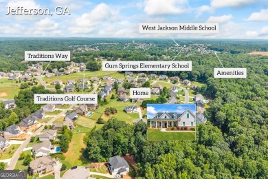 Located in the beautiful and sought-after Traditions of on Traditions of Braselton Golf Club in Georgia - for sale on GolfHomes.com, golf home, golf lot