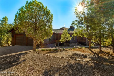 Beautiful corner lot cabin in Show Low's Torreon Golf community on Torreon Golf Club in Arizona - for sale on GolfHomes.com, golf home, golf lot