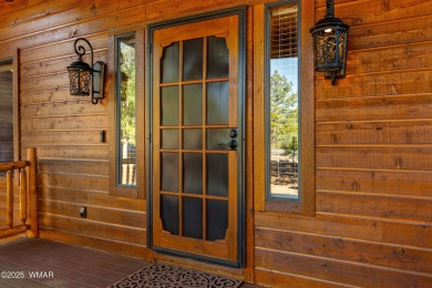 Beautiful corner lot cabin in Show Low's Torreon Golf community on Torreon Golf Club in Arizona - for sale on GolfHomes.com, golf home, golf lot