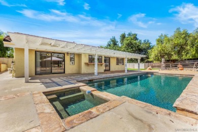 This home has it all! Single level ranch home featuring 4 car on San Vicente Inn and Golf Club in California - for sale on GolfHomes.com, golf home, golf lot