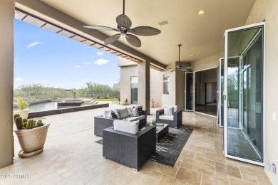Stunning Desert Mountain estate tucked away on a private on Desert Mountain Golf Club - Renegade Course in Arizona - for sale on GolfHomes.com, golf home, golf lot