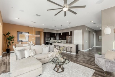 Picturesque Pinnacle Peak mountain, sunset and city light views on Troon Country Club in Arizona - for sale on GolfHomes.com, golf home, golf lot