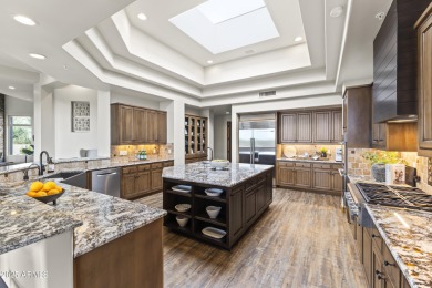 Stunning Desert Mountain estate tucked away on a private on Desert Mountain Golf Club - Renegade Course in Arizona - for sale on GolfHomes.com, golf home, golf lot
