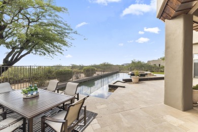 Stunning Desert Mountain estate tucked away on a private on Desert Mountain Golf Club - Renegade Course in Arizona - for sale on GolfHomes.com, golf home, golf lot