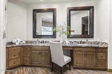 Stunning Desert Mountain estate tucked away on a private on Desert Mountain Golf Club - Renegade Course in Arizona - for sale on GolfHomes.com, golf home, golf lot