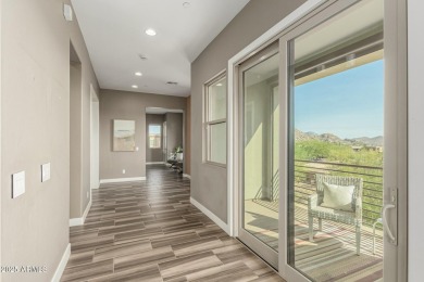 Picturesque Pinnacle Peak mountain, sunset and city light views on Troon Country Club in Arizona - for sale on GolfHomes.com, golf home, golf lot