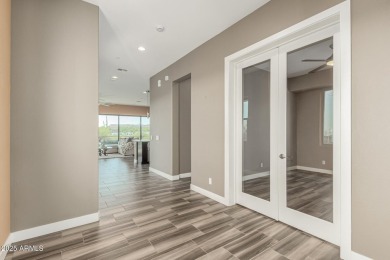 Picturesque Pinnacle Peak mountain, sunset and city light views on Troon Country Club in Arizona - for sale on GolfHomes.com, golf home, golf lot