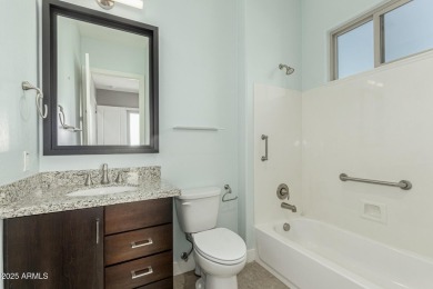 Picturesque Pinnacle Peak mountain, sunset and city light views on Troon Country Club in Arizona - for sale on GolfHomes.com, golf home, golf lot