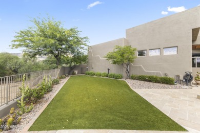 Stunning Desert Mountain estate tucked away on a private on Desert Mountain Golf Club - Renegade Course in Arizona - for sale on GolfHomes.com, golf home, golf lot