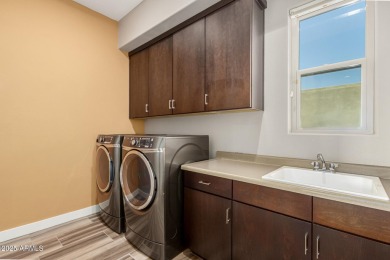 Picturesque Pinnacle Peak mountain, sunset and city light views on Troon Country Club in Arizona - for sale on GolfHomes.com, golf home, golf lot