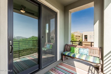 Picturesque Pinnacle Peak mountain, sunset and city light views on Troon Country Club in Arizona - for sale on GolfHomes.com, golf home, golf lot