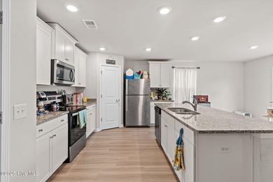 Welcome to this nearly new gem, built in June 2023, ideally on Lennon Hills Golf Course in North Carolina - for sale on GolfHomes.com, golf home, golf lot