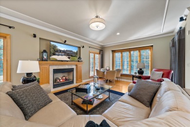 French Country elegance meets modern luxury in this custom 4BR/3 on Whitnall Park Golf Club in Wisconsin - for sale on GolfHomes.com, golf home, golf lot