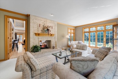 French Country elegance meets modern luxury in this custom 4BR/3 on Whitnall Park Golf Club in Wisconsin - for sale on GolfHomes.com, golf home, golf lot