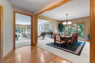 French Country elegance meets modern luxury in this custom 4BR/3 on Whitnall Park Golf Club in Wisconsin - for sale on GolfHomes.com, golf home, golf lot